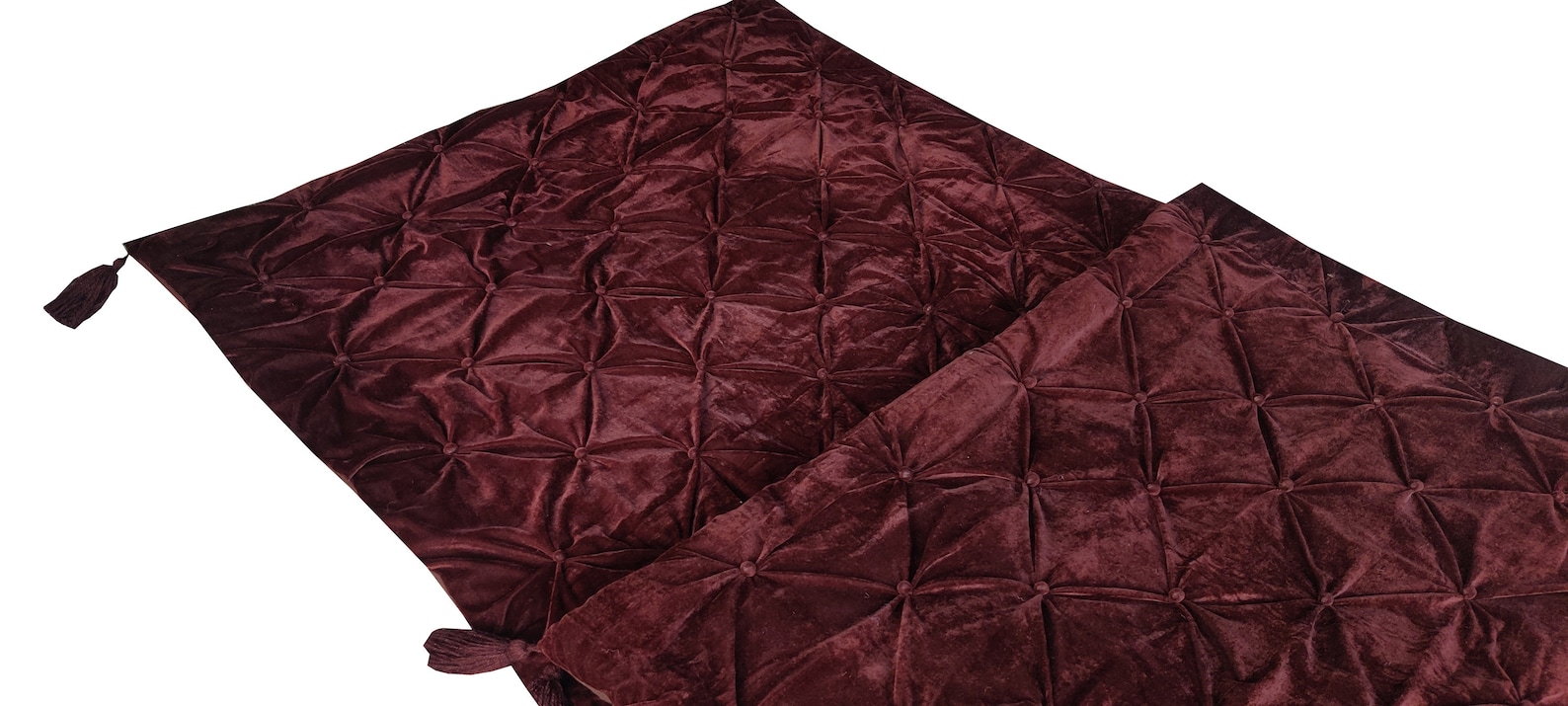 Brown Velvet Quilt King Velvet Quilted Throw Velvet Quilt Etsy