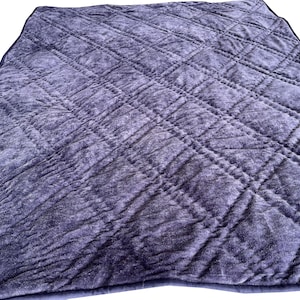 Teal Velvet Quilt Comforter Blanket Bedspread King size throw Bedding Gifts Luxury Premium Quilt Dorm Quilt New Year Gift, Gift for her