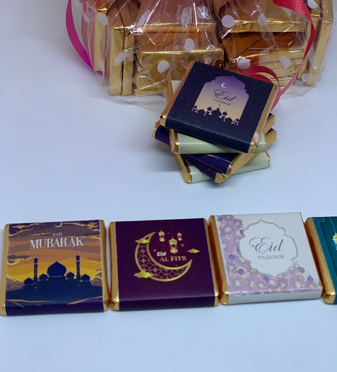 Eid Al Adha 45 X Luxury Belgian Chocolate Squares Hamper gift Etsy