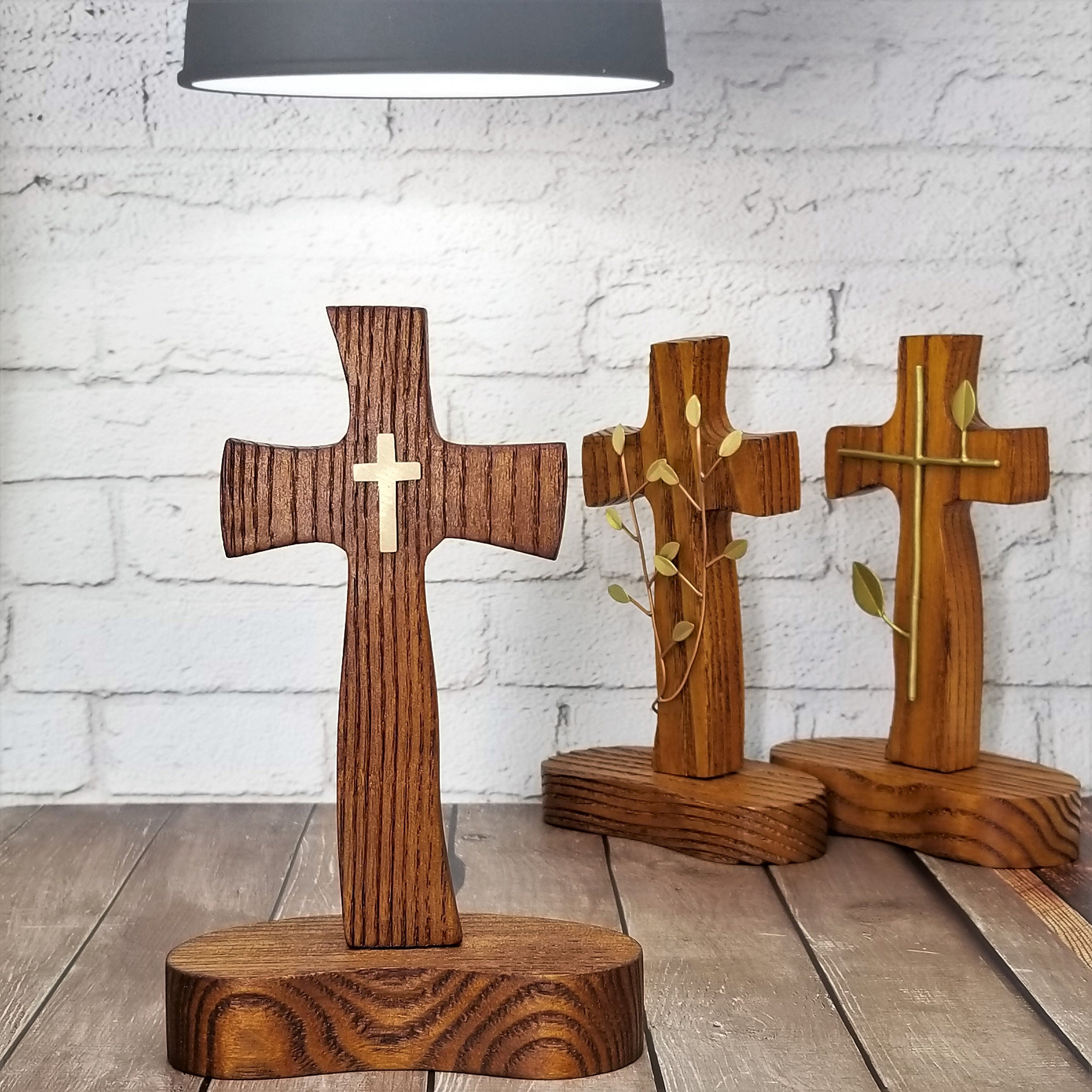 Handmade Standing Table Wood Cross Decorative Cross Gift for Etsy UK