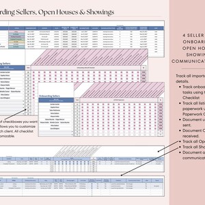 Real Estate CRM All-In-One | Google Sheets, Client List, Leads Tracker, Follow-up System, Buyer & Seller Onboarding, Transactions image 11