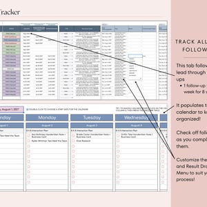 Real Estate CRM All-In-One | Google Sheets, Client List, Leads Tracker, Follow-up System, Buyer & Seller Onboarding, Transactions image 7
