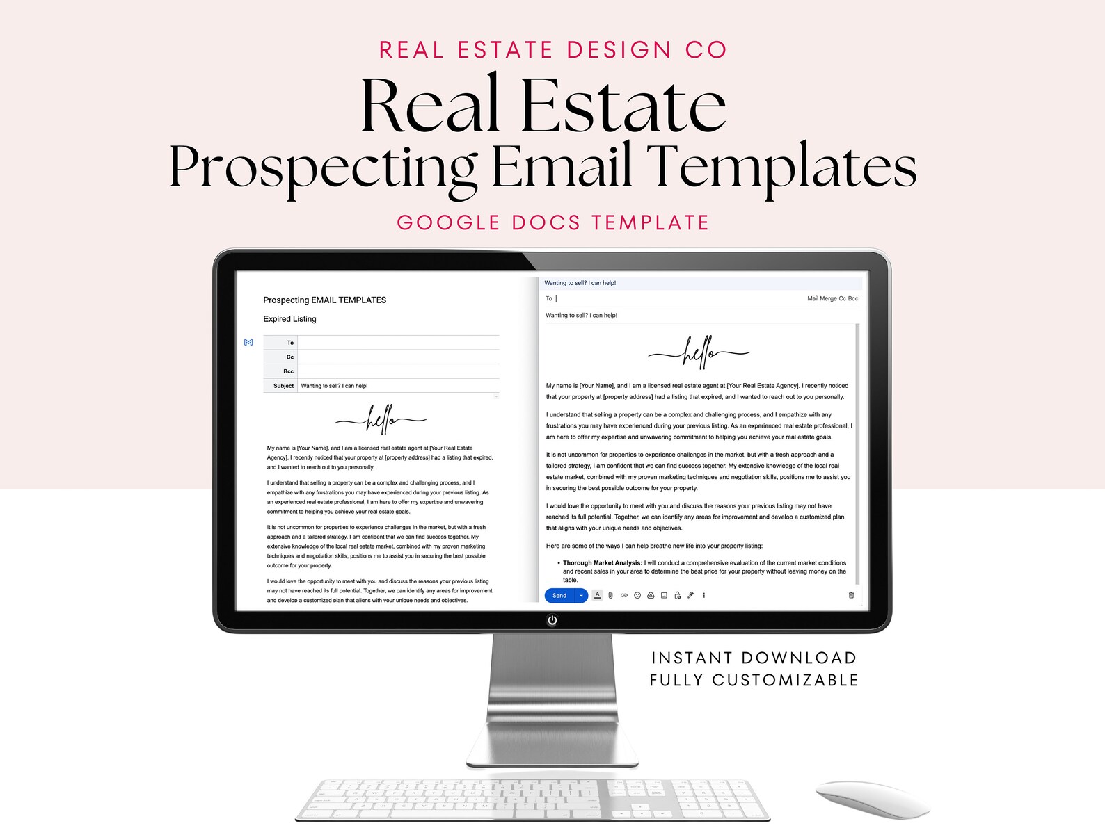 Real Estate Prospecting Email Templates Farming Bundle Lead Generation