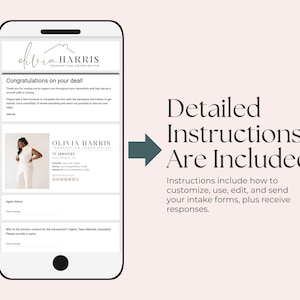 Transaction Coordinator Google Forms Templates, Lead Capture, Inquiry, Real Estate Agent Onboarding, Transaction Intake image 5