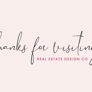 Real Estate Agent Email Signature Canva Template, Gmail, Professional image 10