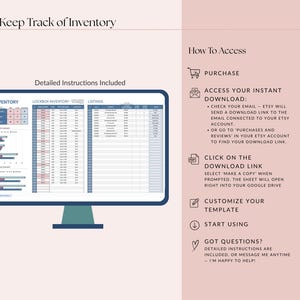 Real Estate Agent Lockbox, Sign & Rider Inventory Tracker, Google Sheets Template, Business Tools image 8