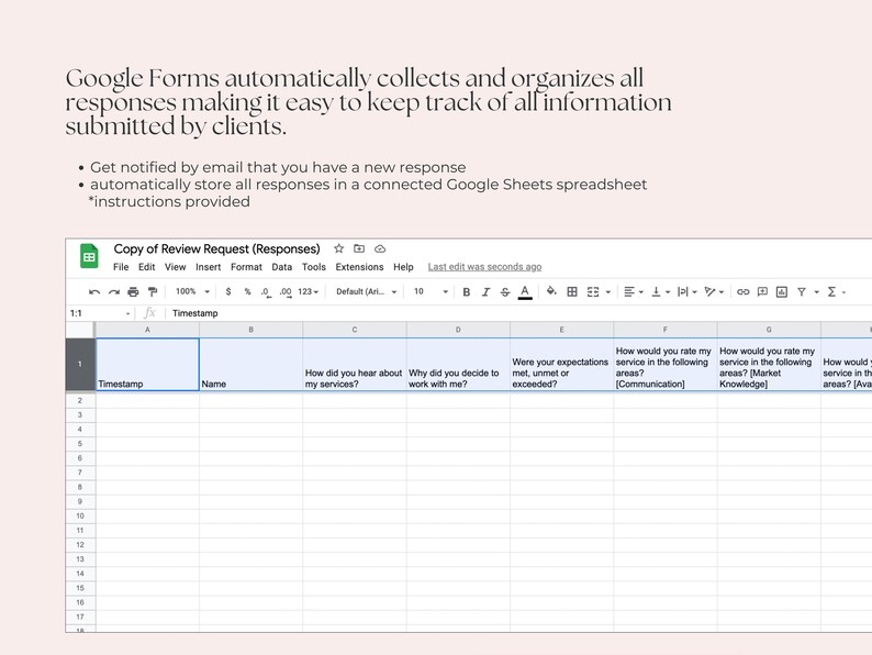 Demande d'avis immobilier : Modèles de formulaires Google et Canva (téléchargement numérique), marketing pour agents immobiliers, témoignages clients image 7