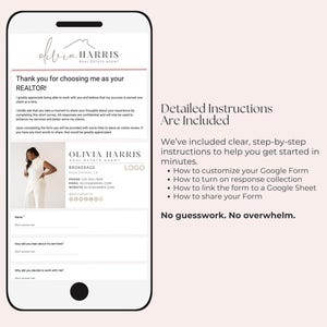 Demande d'avis immobilier : Modèles de formulaires Google et Canva (téléchargement numérique), marketing pour agents immobiliers, témoignages clients image 6