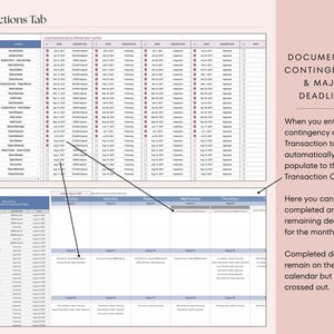 Real Estate CRM All-In-One | Google Sheets, Client List, Leads Tracker, Follow-up System, Buyer & Seller Onboarding, Transactions image 14
