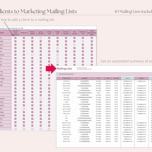 Lista de clientes inmobiliarios en Google Sheets, CRM con calendario de seguimiento, panel de control de clientes. imagen 6