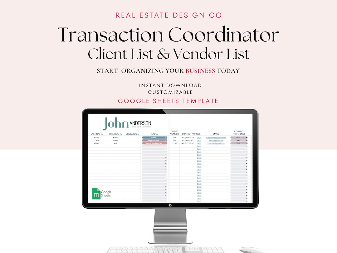 Transaction coordinator business name ideas