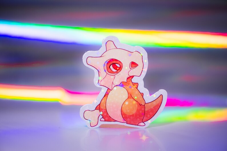 Kawaii Pokemon Sticker, Cubone Sticker, Kawaii Cubone Sticker - Etsy