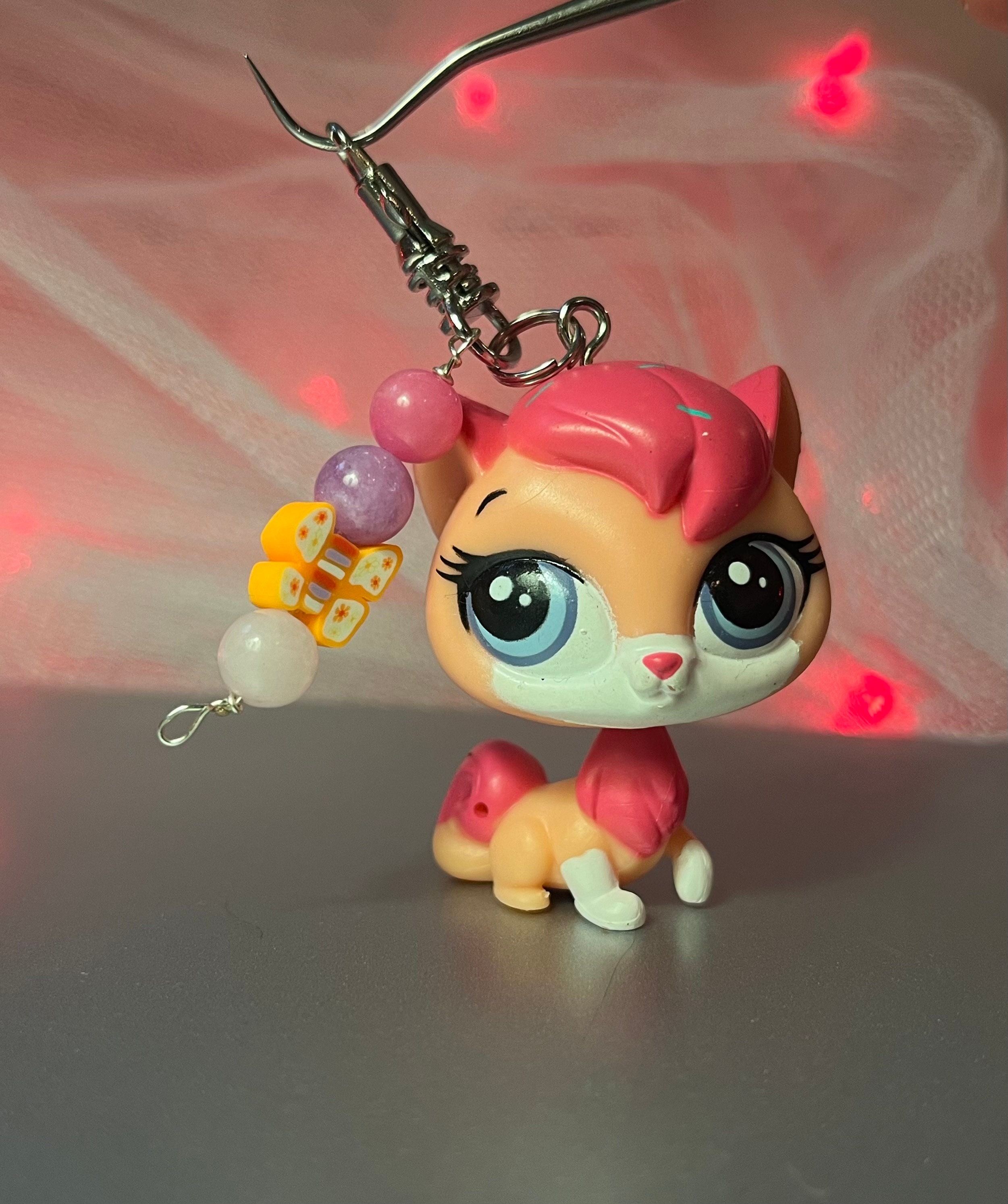 Pre-loved Authentic LPS Littlest Pet Shop Keychain - Etsy