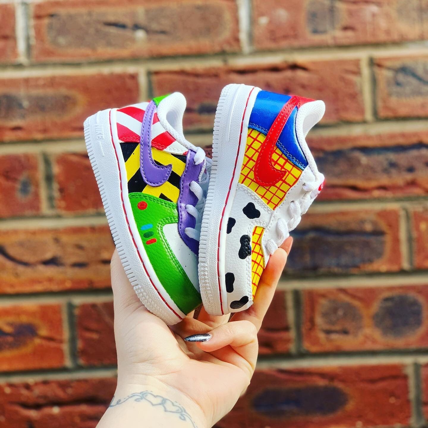 Toy Story Inspired Air Force 1 Custom Sneakers Trainers | Etsy UK