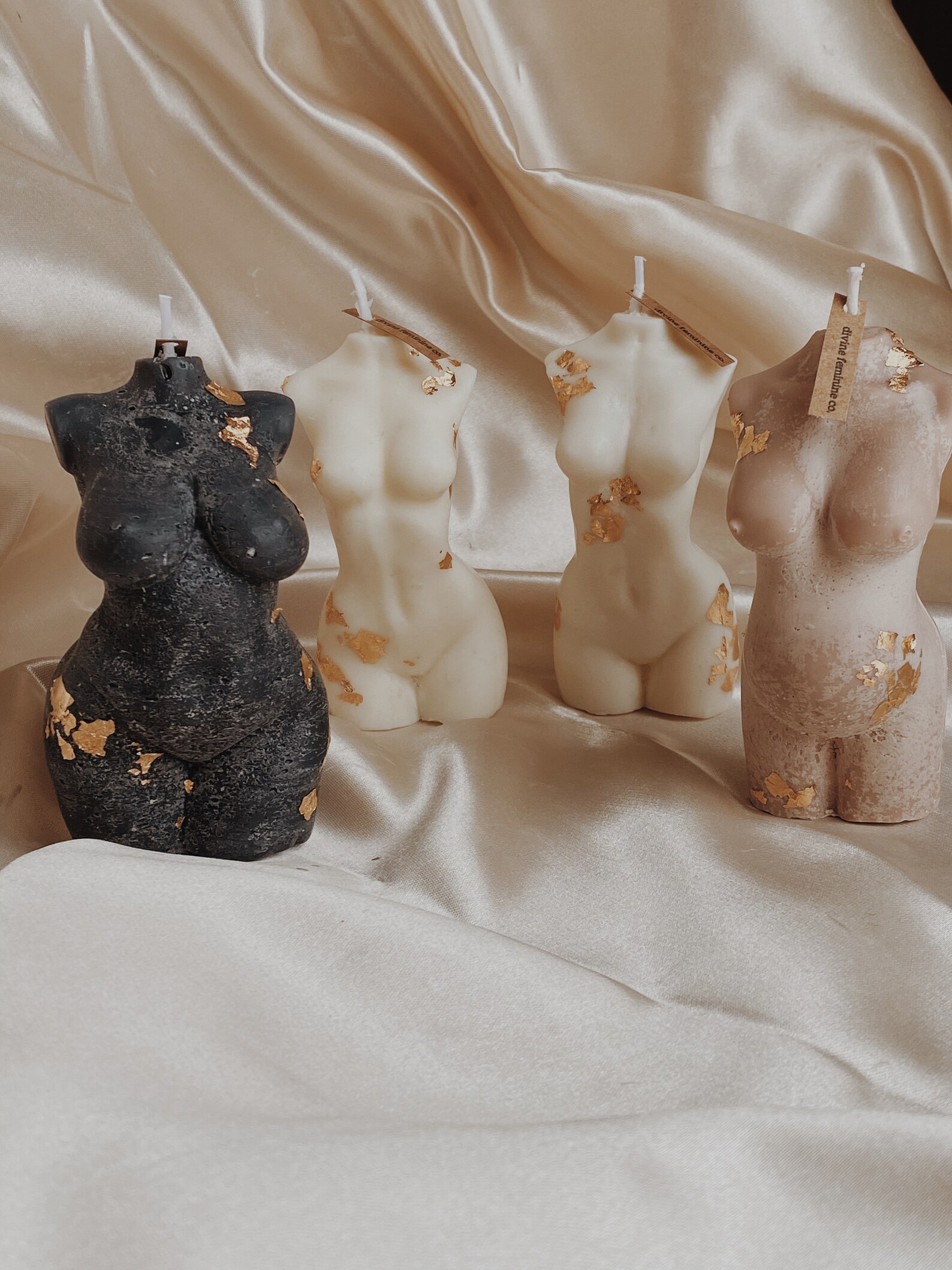 Pregnant Goddess Candle Etsy