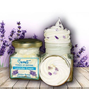 Lavender body butter cream