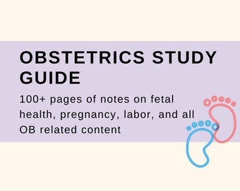 Guía de estudio de enfermería de obstetricia (OB)