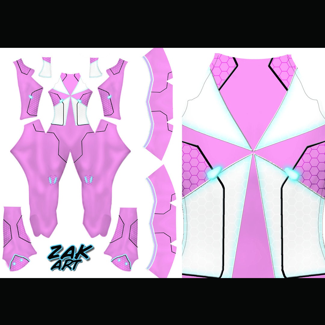Light Speed Rescue Pink Power Ranger Pattern F - Etsy