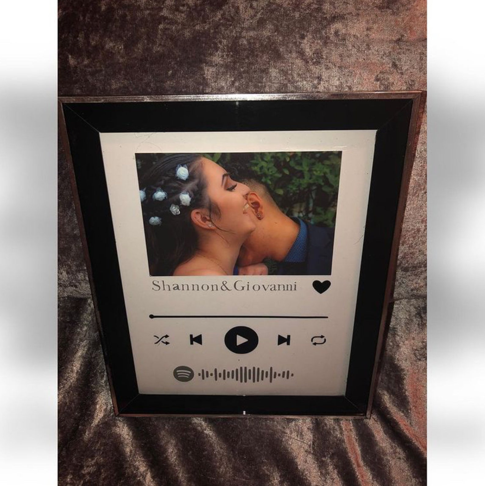 Spotify Music Frames Etsy UK