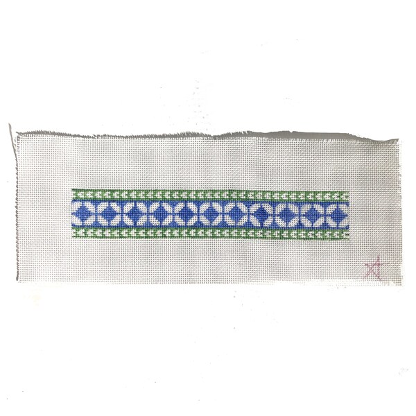 Needlepoint Key Fob Etsy