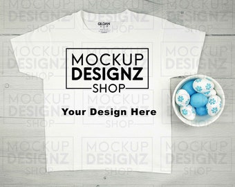 Easter Toddler Mockup | easter kid mockup | kids shirt mockup | baby mockup | flat lay mockup | toddler shirt mockup | kids tshirt mockup