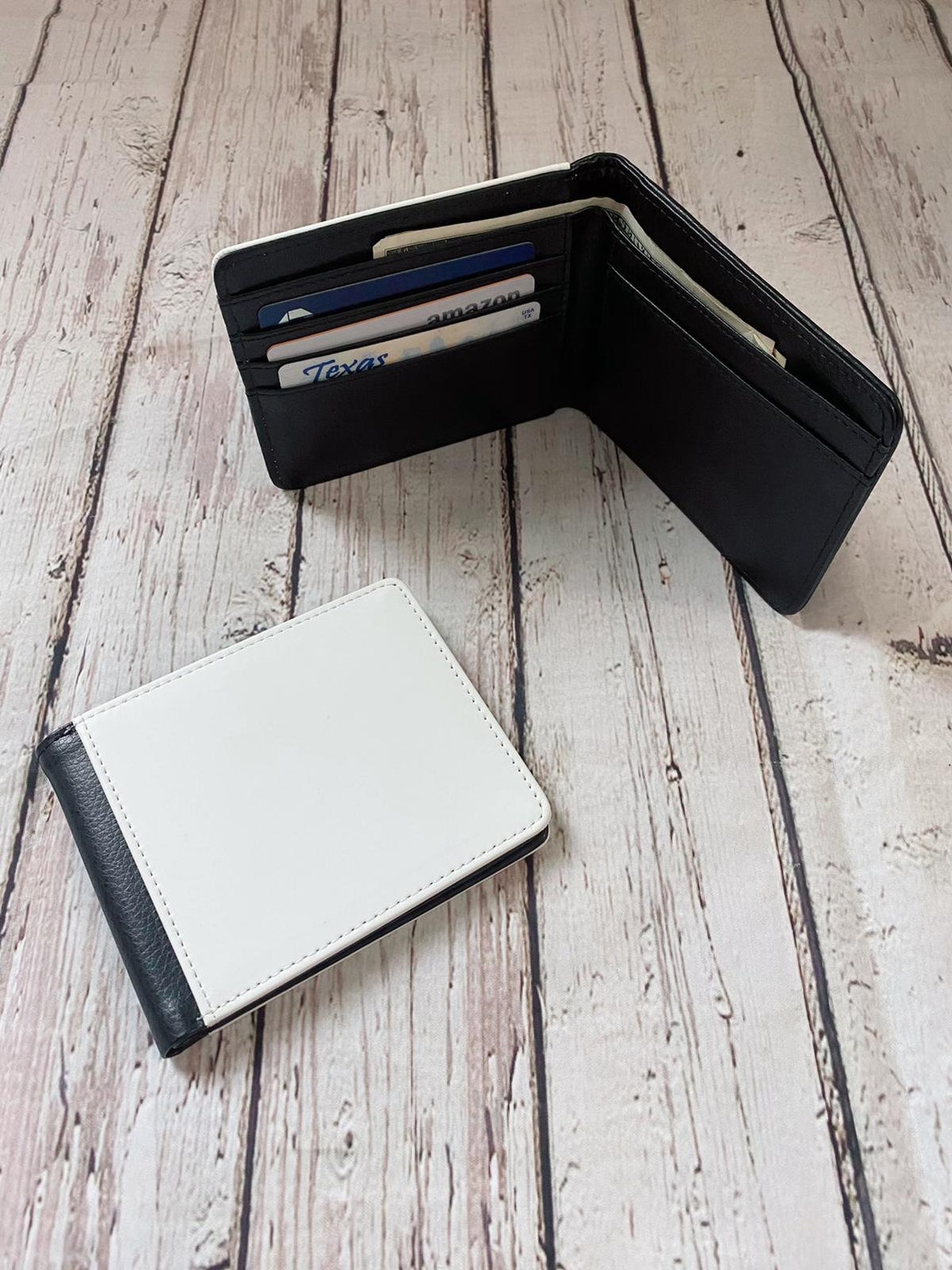 Blank Sublimation Wallet. Men Wallet for Sublimation. Leather Etsy