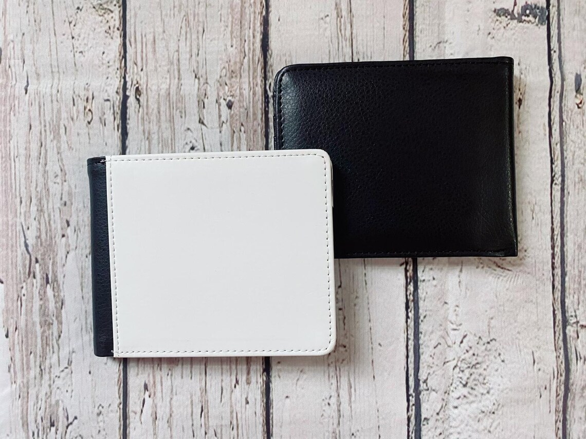 Blank Sublimation Wallet. Men Wallet For Sublimation. Leather Etsy