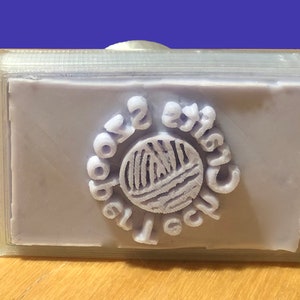 Food Safe Silicone Stamps With Your Own Logo Used for Imprints and Inking