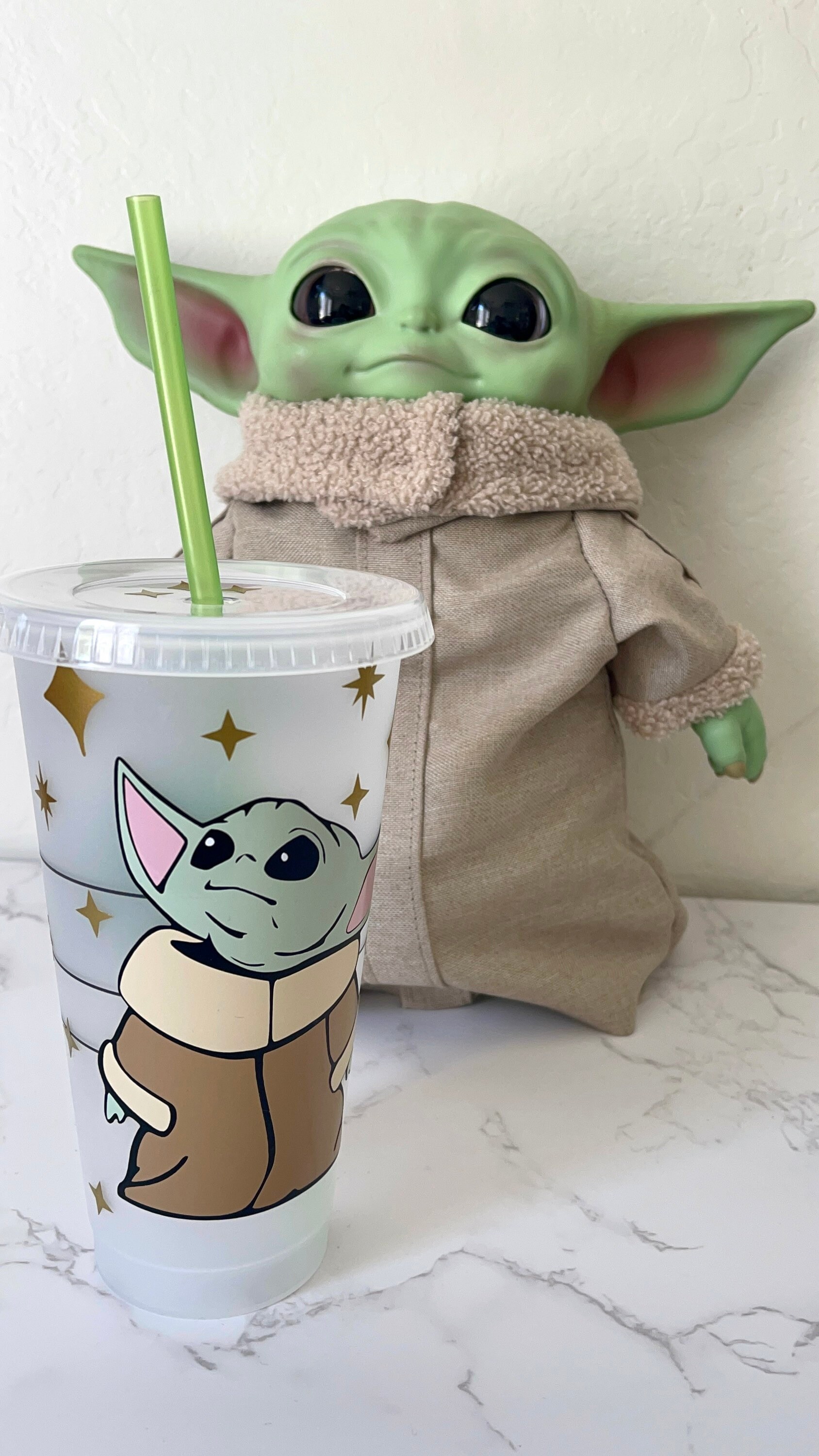 The Mandalorian's Grogu Baby Yoda Cold Cup