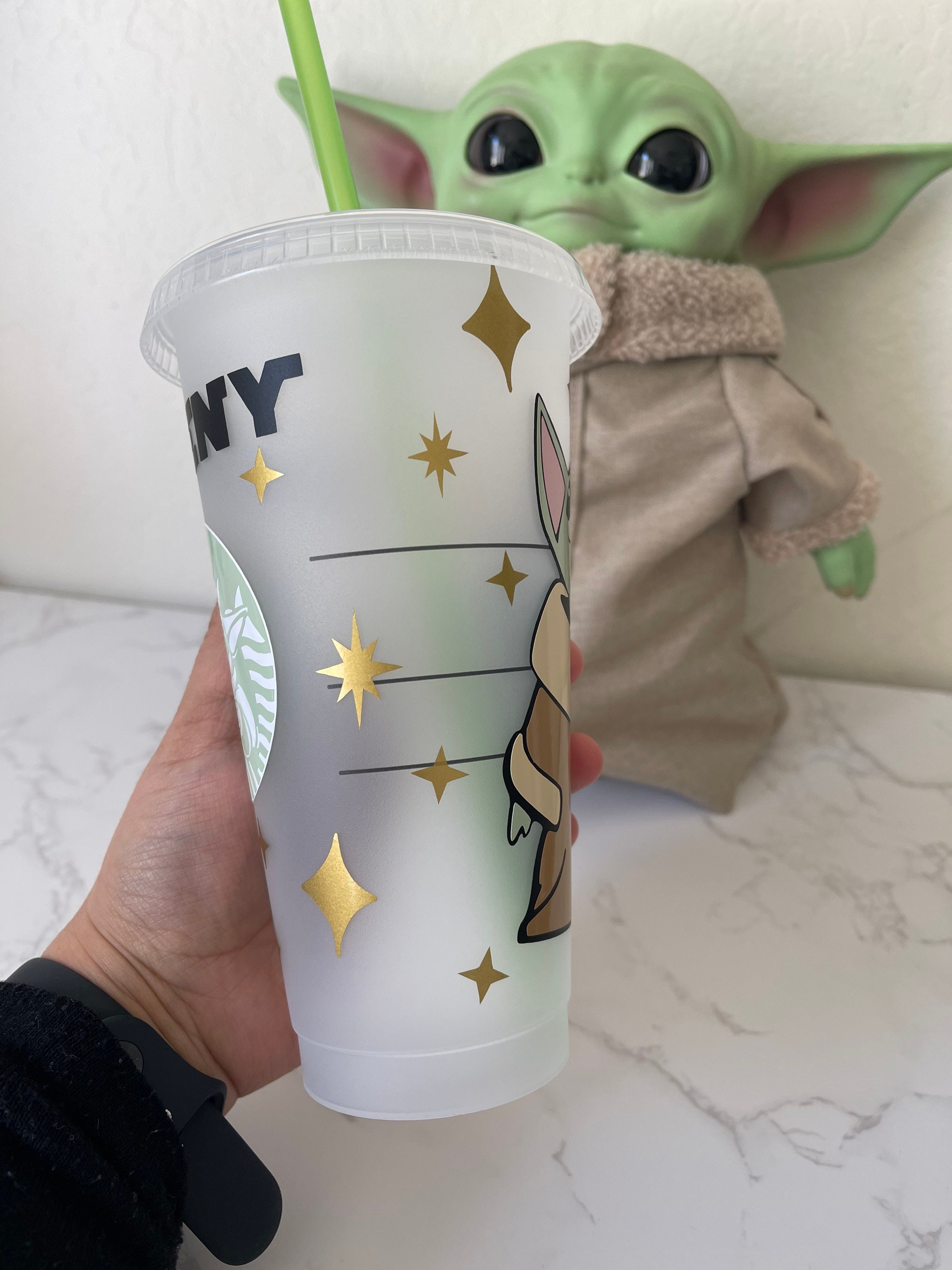 Baby Yoda Cup Baby Yoda the Mandalorian the Mandalorian Etsy