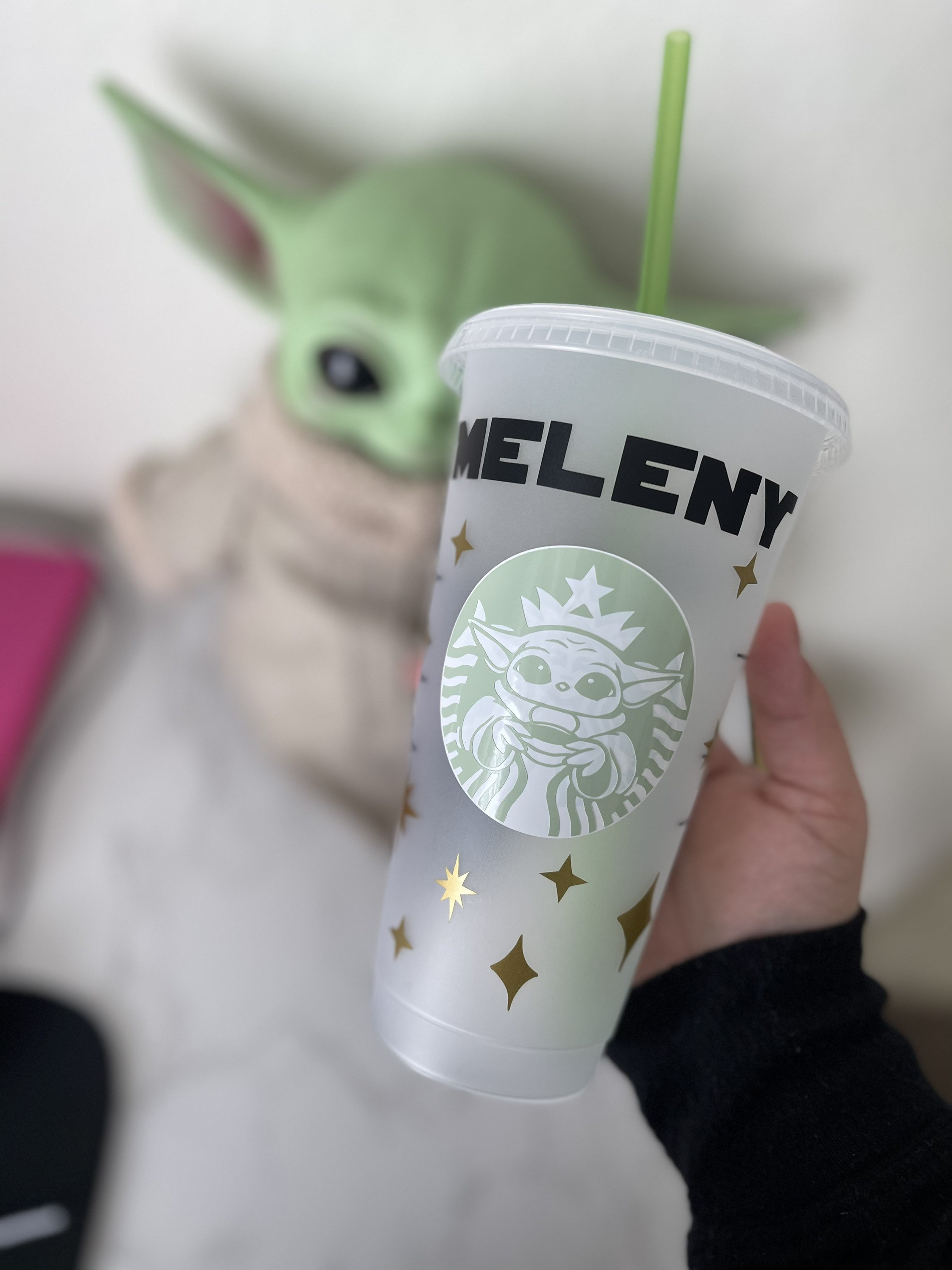 Baby Yoda Cup Baby Yoda the Mandalorian the Mandalorian Etsy