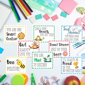16 druckbare individualisierteMotivationskarten für Kinder| Testen der Motivationskarten | Sofortdownload | Druckbar | PDF-Datei