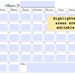 Blank Calendar Printable, Instant Digital Download, Monthly Calendar ...
