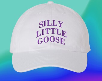 Silly Litte Goose Hat | TikTok Clothes |  Custom Color Adjustable Embroidered Dad Hat