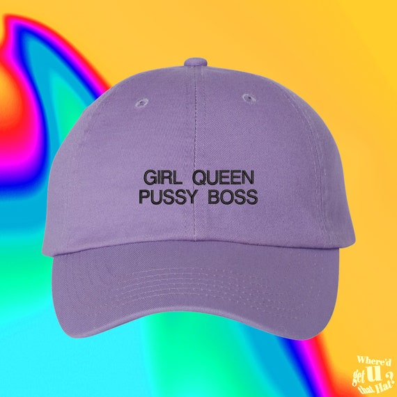 Girl Queen Pussy Boss Hat Custom Color Adjustable - Etsy