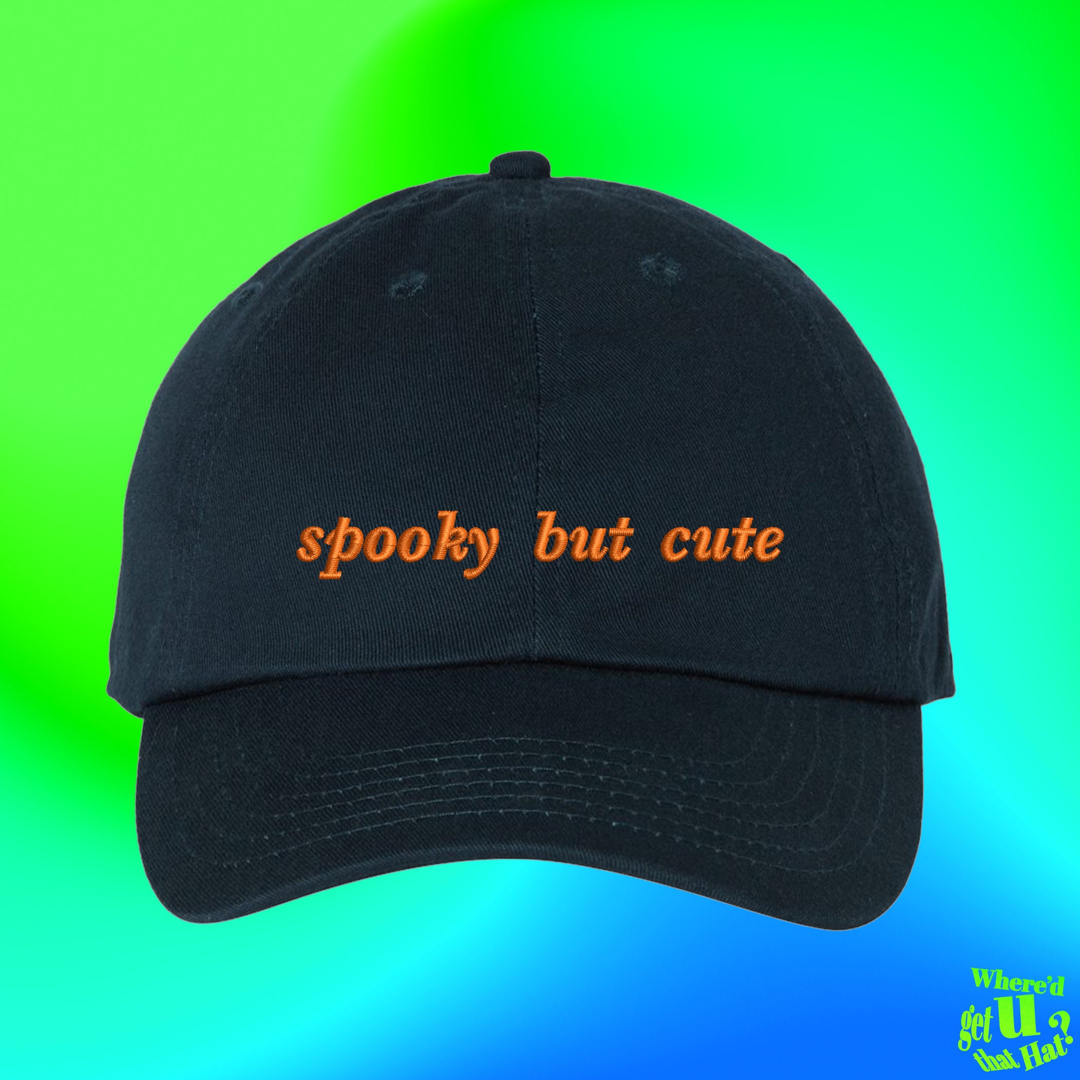 Discover Spooky But Cute Hat | Trick Or Treat |  | Halloween Costume Unisex Twill Hat