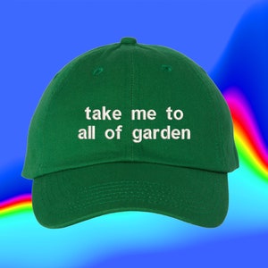 Take Me To All Of Garden Hat Pasta Sphagetti Lover Gift Custom Color Adjustable Embroidered Dad Hat