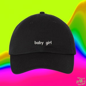 Baby Girl Hat | Girl Life |  Custom Color Adjustable Embroidered Dad Hat