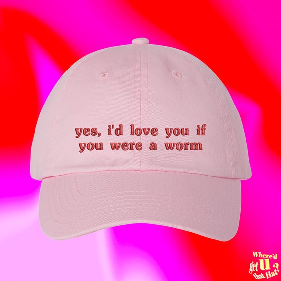 Yes Id Love You If You Were A Worm Hat Valentines Day for  display picture 2