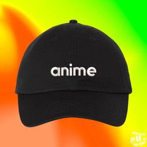 Anime Hut Japanische Literatur Geschenk Cosplay Konvention Kleidung Videospiel-Liebhaber Anpassbare Farbe Einstellbar Gestickte Dad Cap