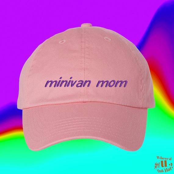 Minivan Mom Hat Soccer Mom Coach Mother of Many  Custom Adjustable Embroidered Dad Hat