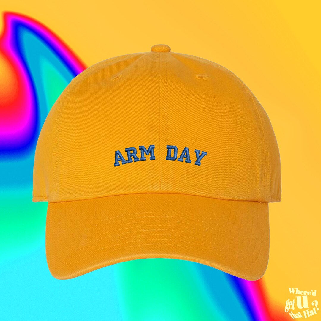 Arm Day Hat Gym Hat Workout Clothes Upper Body Routine Best Friend Gift