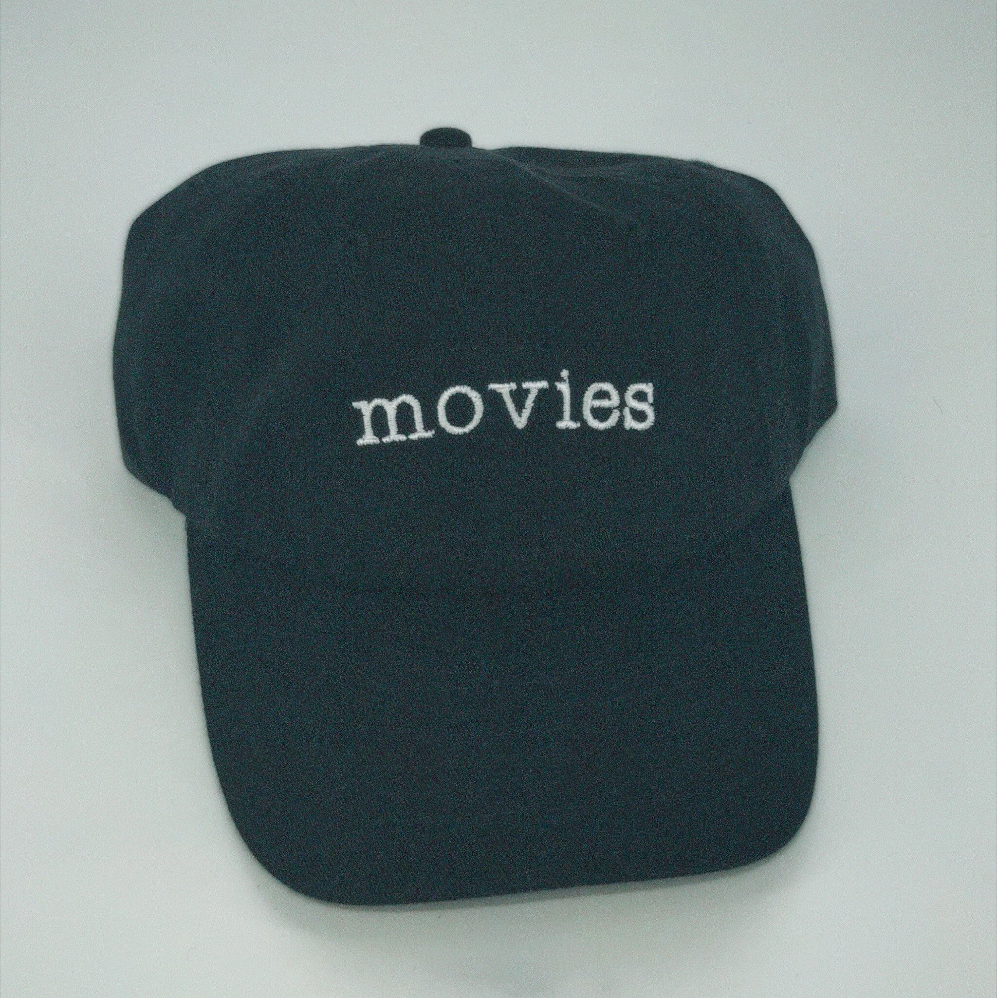 Movies Hat Film Buff Gift Theater Major Gift Actor Actress Screenplay Acting Coach Custom Color Adjustable Embroidered Dad Hat