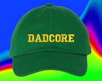 Dadcore Hat Fathers Day Hat Daddy Hat Gifts For Dad Number One Dad Custom Color Adjustable Embroidered Dad Hat