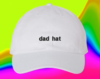 Dad Hat Hat Fathers Day Hat Daddy Hat Gifts For Dad Number One Dad Custom Color Adjustable Embroidered Dad Hat