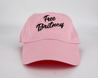 Free Britney Hat Britney Spears “Britney Bitch” Costume #freebritney  Custom Color Adjustable Embroidered Dad Hat