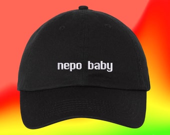 Nepo Baby Hat | Custom Color Adjustable Embroidered Dad Hat