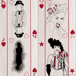 Set of 4: Down the Rabbit Hole Art Prints