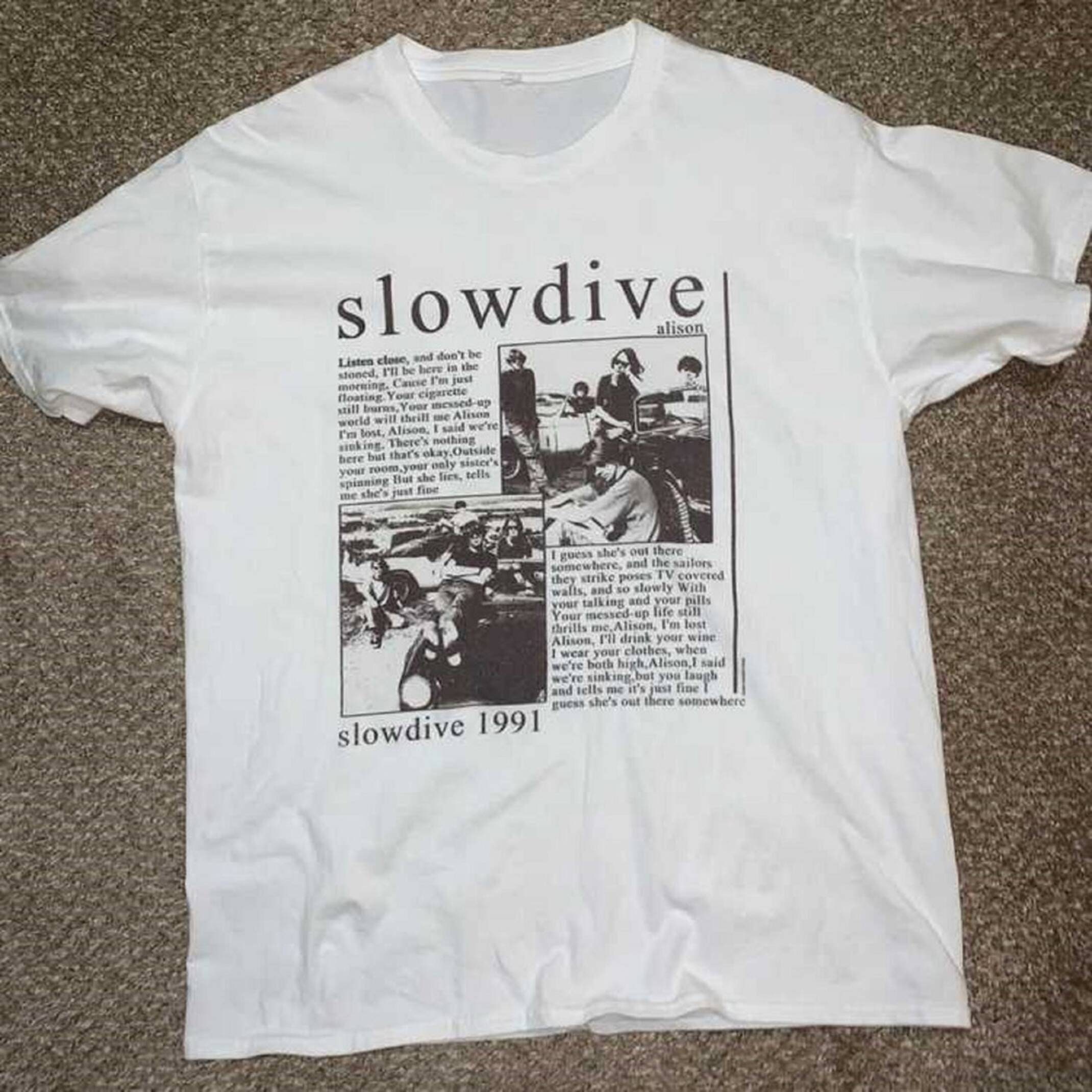 Discover Slowdive Tee, Slowdive Vintage Shirt