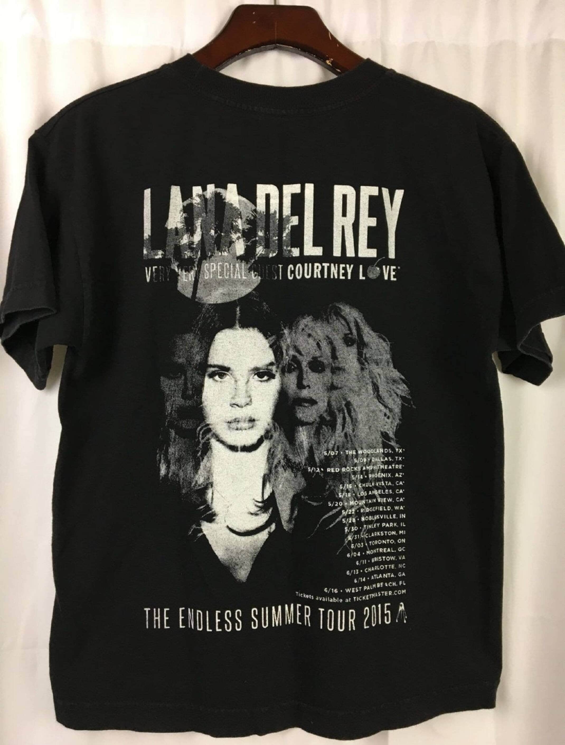 Discover Lana Del Rey summer tour 2015 T-Shirt prtin Art T Shirt